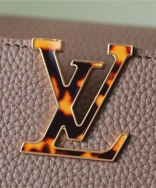 1:1 Replica Louis Vuitton LV Capucines BB Taurillon Light Brown Luxury Bag For Women - 26cm