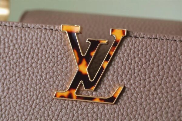 1:1 Replica Louis Vuitton LV Capucines BB Taurillon Light Brown Luxury Bag For Women - 26cm