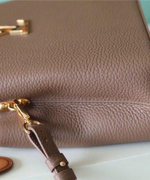 1:1 Replica Louis Vuitton LV Capucines BB Taurillon Light Brown Luxury Bag For Women - 26cm