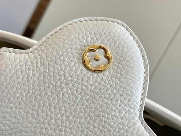 1:1 Replica Louis Vuitton LV Capucines BB White Luxury Bag For Women M55832 - 10.6in/27cm