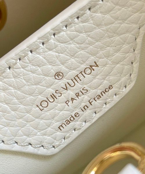 1:1 Replica Louis Vuitton LV Capucines BB White Luxury Bag For Women M55832 - 10.6in/27cm