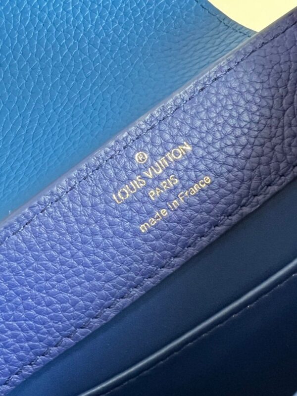 1:1 Replica Louis Vuitton LV Capucines Mini Blue Luxury Bag For Women - 8.3in/21cm