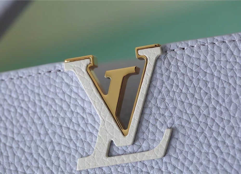 1:1 Replica Louis Vuitton LV Capucines Mini Taurillon Light Blue Luxury Bag For Women - 21cm/8.3in