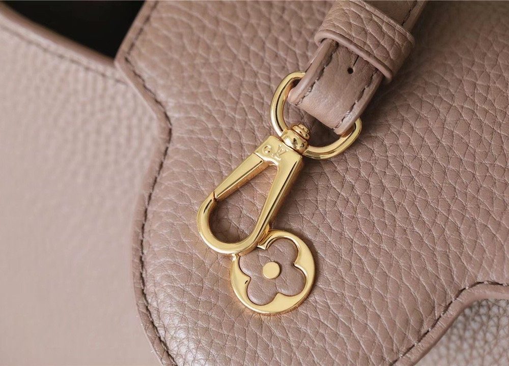 1:1 Replica Louis Vuitton LV Capucines Mini Taurillon Light Brown Luxury Bag For Women M56071 - 21cm/8.3in