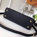 1:1 Replica Louis Vuitton LV Capucines Mini Taurillon Black Luxury Bag For Women M42259 - 31.5cm/ 12.4in
