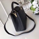 1:1 Replica Louis Vuitton LV Capucines Mini Taurillon Black Luxury Bag For Women M42259 - 31.5cm/ 12.4in
