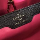 1:1 Replica Louis Vuitton LV Capucines Mini Taurillon Black Luxury Bag For Women M42259 - 31.5cm/ 12.4in