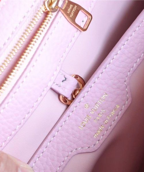 1:1 Replica Louis Vuitton LV Capucines MM Taurillon Red Luxury Bag For Women - 12.4in/31.5cm