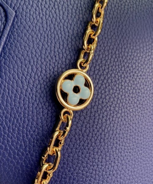 1:1 Replica Louis Vuitton LV Capuciness MM Handbag Blue Luxury Bag For Women M20844 - 12.4in/32cm