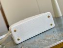 1:1 Replica Louis Vuitton LV Capuciness MM Handbag White Luxury Bag For Women - 12.4in/32cm