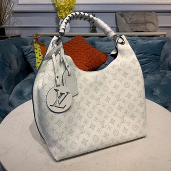 1:1 Replica Louis Vuitton LV Carmel Hobo Bag Ivory Luxurious Bag For Women - 13.8in/40cm