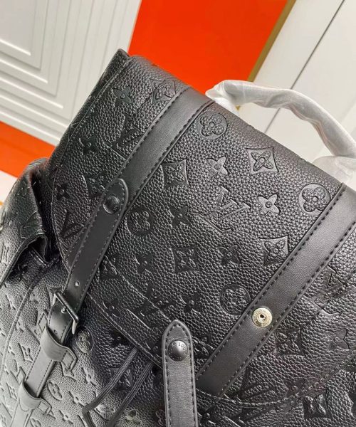 1:1 Replica Louis Vuitton LV Christopher Backpack GM Monogram Empreinte Canvas Essential Bag For Men M53285 - 44 x 49 x 22 cm
