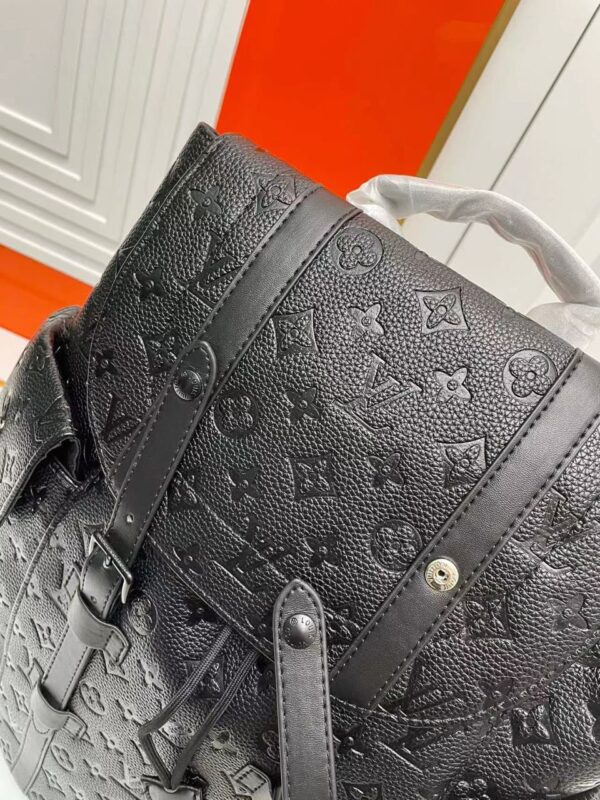 1:1 Replica Louis Vuitton LV Christopher Backpack GM Monogram Empreinte Canvas Essential Bag For Men M53285 - 44 x 49 x 22 cm