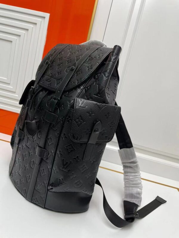 1:1 Replica Louis Vuitton LV Christopher Backpack GM Monogram Empreinte Canvas Essential Bag For Men M53285 - 44 x 49 x 22 cm