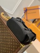 1:1 Replica Louis Vuitton LV Christopher Messenger Taurillon Black Quality Bag For Men M58476 - 11.4in/29cm