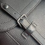 1:1 Replica Louis Vuitton LV Christopher Messenger Taurillon Black Quality Bag For Men M58476 - 11.4in/29cm