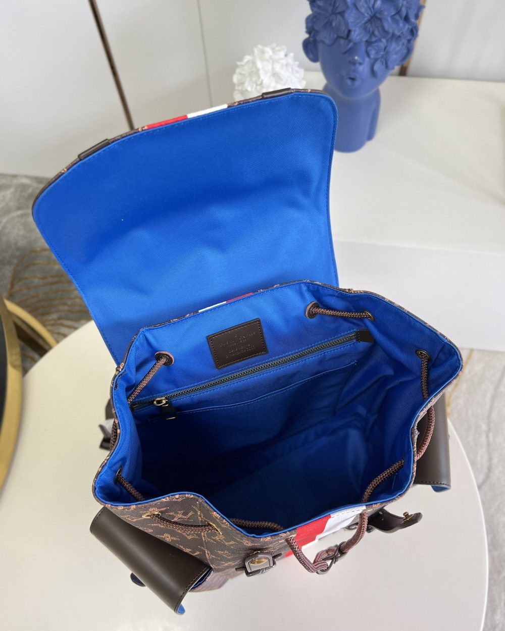 1:1 Replica Louis Vuitton LV Christopher MM Monogram Unique Bag For Men M59662 - 17.3in/44cm