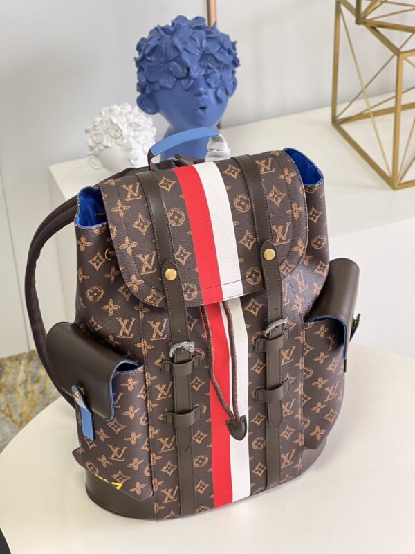 1:1 Replica Louis Vuitton LV Christopher MM Monogram Unique Bag For Men M59662 - 17.3in/44cm