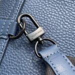 1:1 Replica Louis Vuitton LV Christopher XS Taurillon Blue Essential Bag For Men M58495 - 7.7in/19.5cm