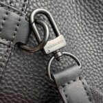 1:1 Replica Louis Vuitton LV Christopher XS Taurillon Black Essential Bag For Men M58495 - 7.7in/19.5cm