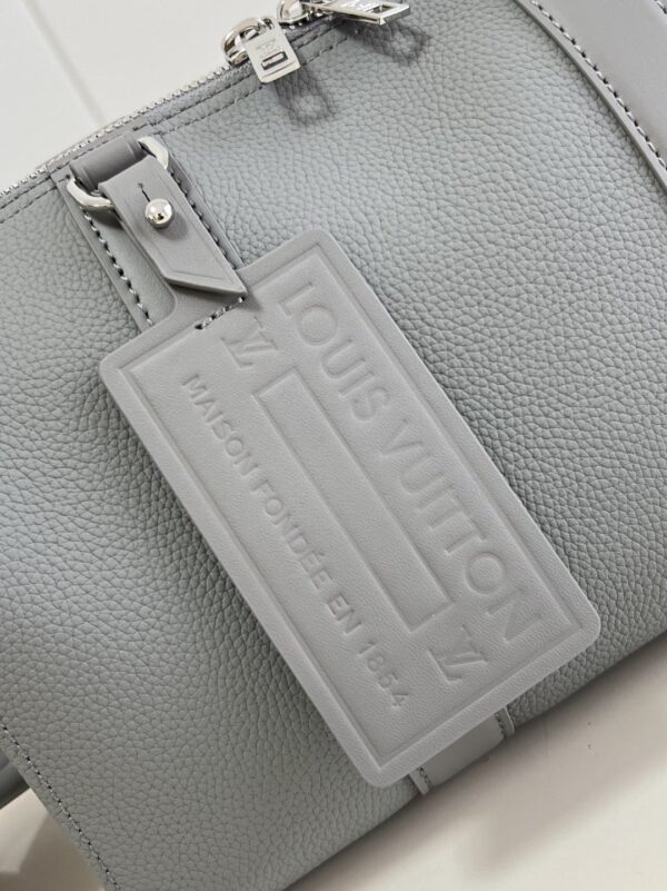 1:1 Replica Louis Vuitton LV City Keepall Aerogram Grey Innovative Bag For Men M59328 - 10.6in/27cm