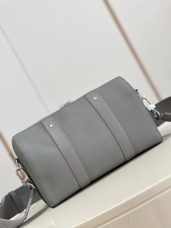 1:1 Replica Louis Vuitton LV City Keepall Aerogram Grey Innovative Bag For Men M59328 - 10.6in/27cm