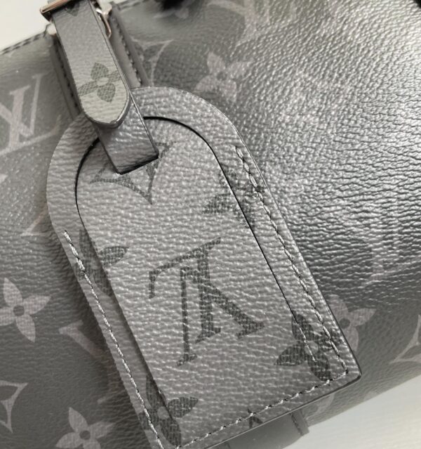 1:1 Replica Louis Vuitton LV City Keepall Monogram Eclipse Reverse Innovative Bag For Men M45936 - 10.6in/27cm
