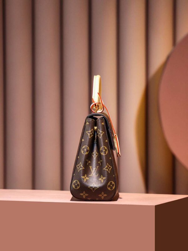 1:1 Replica Louis Vuitton LV Cluny BB Brown Essential Bag For Women M46372 - 28cm / 11in