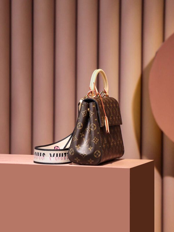 1:1 Replica Louis Vuitton LV Cluny BB Brown Essential Bag For Women M46372 - 28cm / 11in