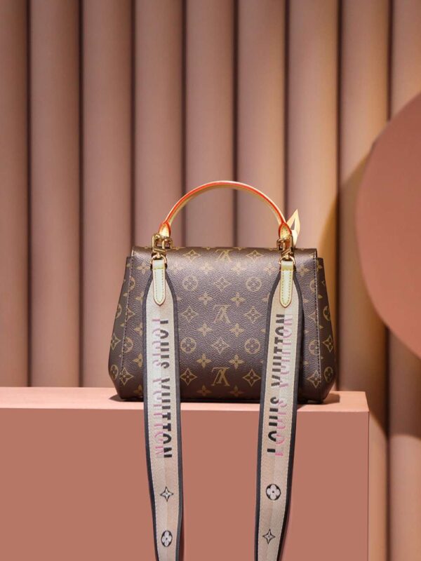 1:1 Replica Louis Vuitton LV Cluny BB Brown Essential Bag For Women M46372 - 28cm / 11in