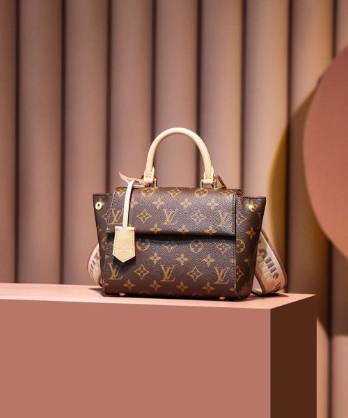 1:1 Replica Louis Vuitton LV Cluny Mini Brown Essential Bag For Women M46055 - 20cm / 7.9in