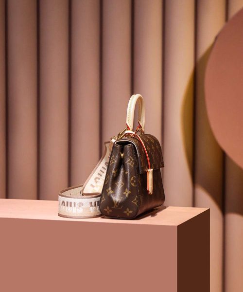 1:1 Replica Louis Vuitton LV Cluny Mini Brown Essential Bag For Women M46055 - 20cm / 7.9in