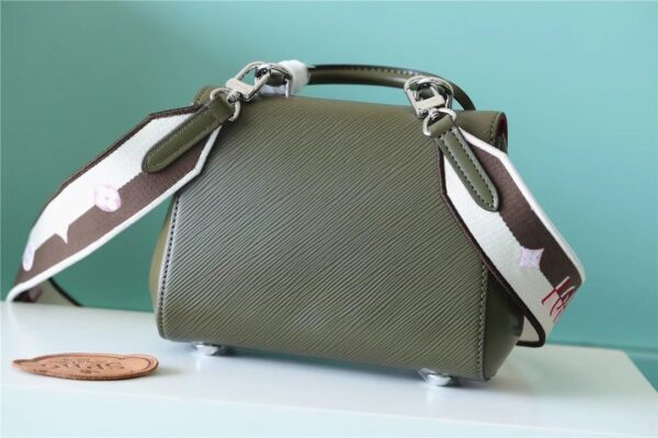 1:1 Replica Louis Vuitton LV Cluny Mini Epi Green Luxury Bag For Women - 20cm/7.9in