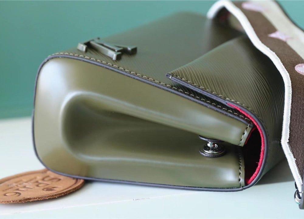 1:1 Replica Louis Vuitton LV Cluny Mini Epi Green Luxury Bag For Women - 20cm/7.9in