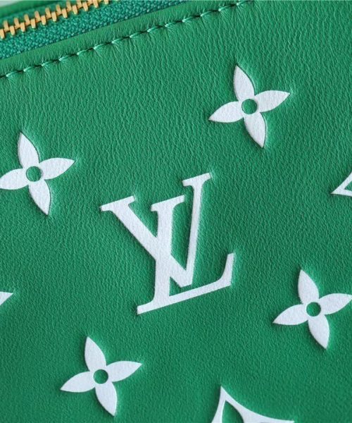 1:1 Replica Louis Vuitton LV Coussin PM Monogram Canvas Green Luxury Bag For Women M20760 - 10.2in/26cm