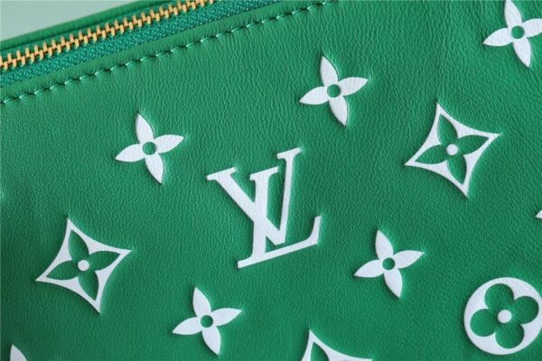 1:1 Replica Louis Vuitton LV Coussin PM Monogram Canvas Green Luxury Bag For Women M20760 - 10.2in/26cm