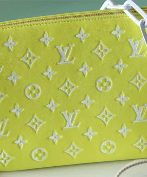 1:1 Replica Louis Vuitton LV Coussin PM Monogram Canvas Luxury Bag For Women Yellow M20843 - 10.2in/26cm