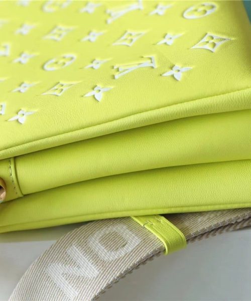 1:1 Replica Louis Vuitton LV Coussin PM Monogram Canvas Luxury Bag For Women Yellow M20843 - 10.2in/26cm
