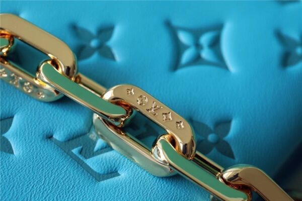 1:1 Replica Louis Vuitton LV Coussin PM Monogram Blue Luxury Bag For Women - 10.2in/26cm