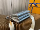 1:1 Replica Louis Vuitton LV Coussin PM Monogram Empreinte Sier Luxury Bag For Women M57913 - 10.2in/25.9cm