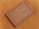 1:1 Replica Louis Vuitton LV Croisette Damier Azur Canvas Pink Luxury Bag For Women N50053 - 9.8in/25cm