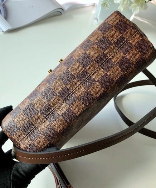 1:1 Replica Louis Vuitton LV Croisette in Damier Ebene Luxury Bag for women N53000 - 9.4in/23.8cm