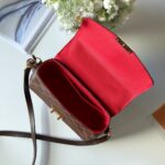 1:1 Replica Louis Vuitton LV Croisette in Damier Ebene Luxury Bag for women N53000 - 9.4in/23.8cm