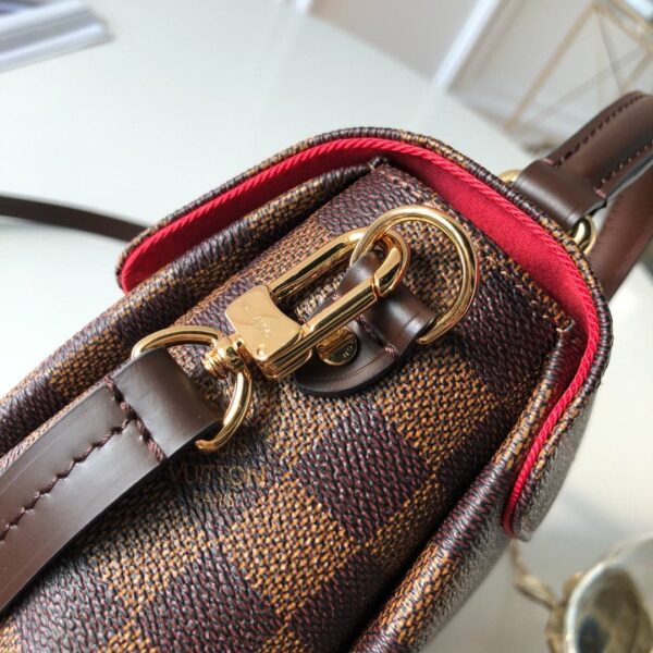 1:1 Replica Louis Vuitton LV Croisette in Damier Ebene Luxury Bag for women N53000 - 9.4in/23.8cm