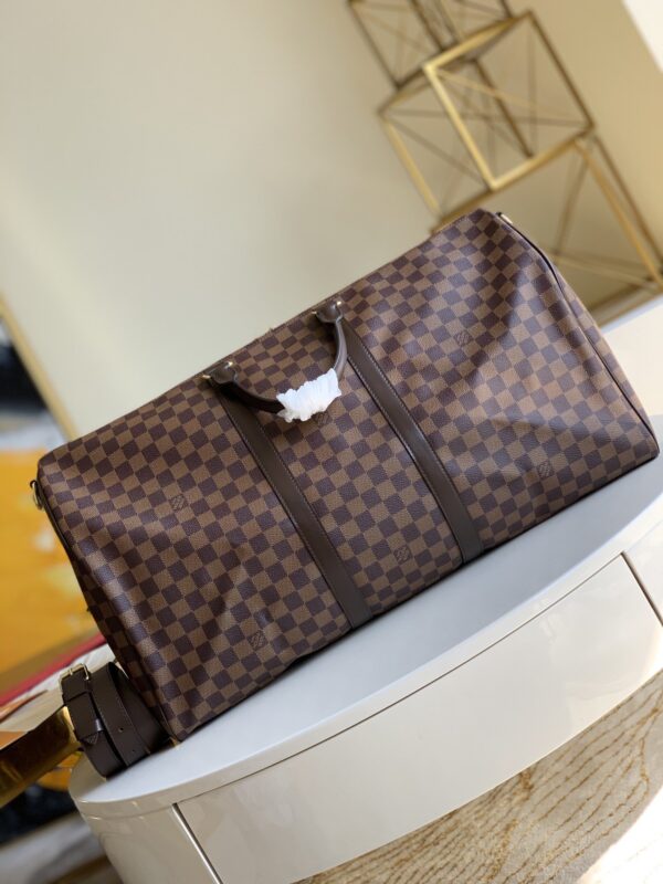 1:1 Replica Louis Vuitton LV Damier 55cm Brown Luxury Bag For Women - 55cm