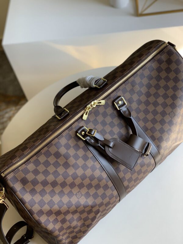 1:1 Replica Louis Vuitton LV Damier 55cm Brown Luxury Bag For Women - 55cm
