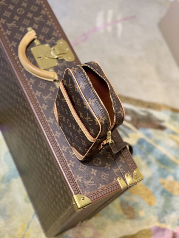 1:1 Replica Louis Vuitton LV Danube Monogram Canvas Luxury Bag For Women M45266 - 8.3in/21cm