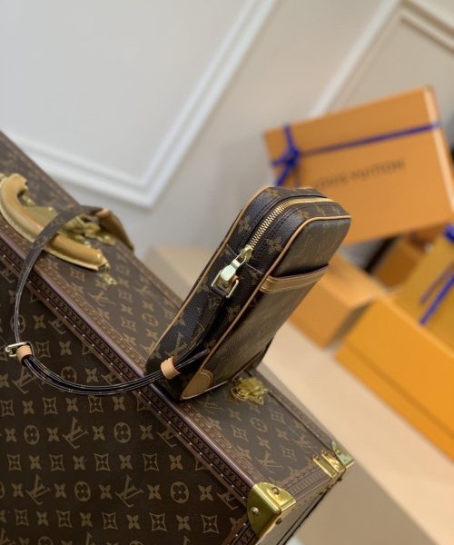 1:1 Replica Louis Vuitton LV Danube Monogram Canvas Luxury Bag For Women M45266 - 8.3in/21cm