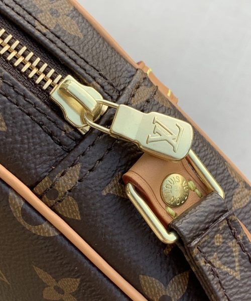 1:1 Replica Louis Vuitton LV Danube Monogram Canvas Luxury Bag For Women M45266 - 8.3in/21cm