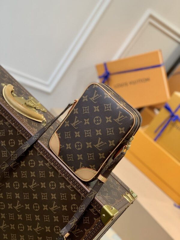 1:1 Replica Louis Vuitton LV Danube Monogram Canvas Luxury Bag For Women M45266 - 8.3in/21cm